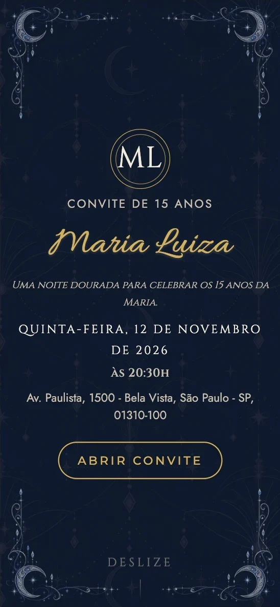 Capa do tema Safira Celeste Outline