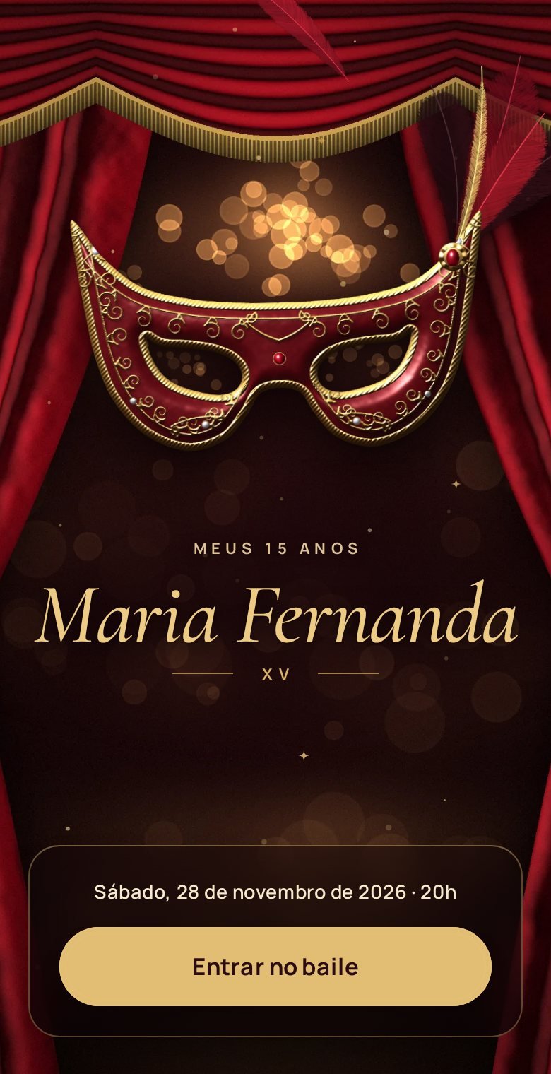 Capa do tema Baile de Máscaras