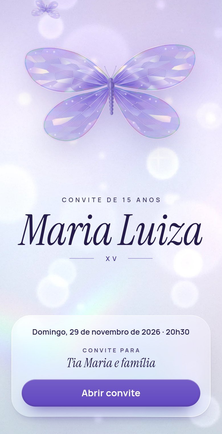Capa do tema Borboletas de Cristal