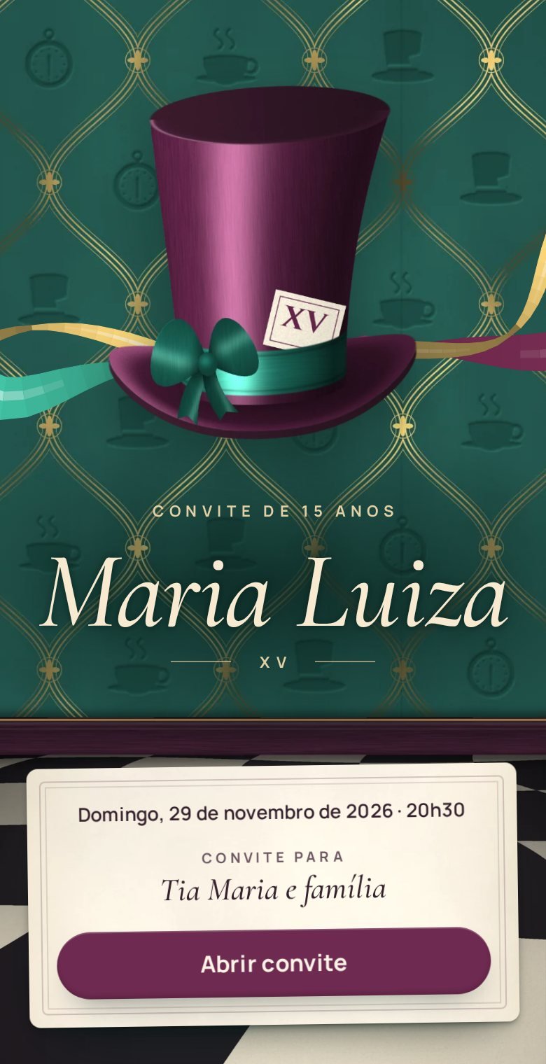 Capa do tema Chapeleiro Maluco