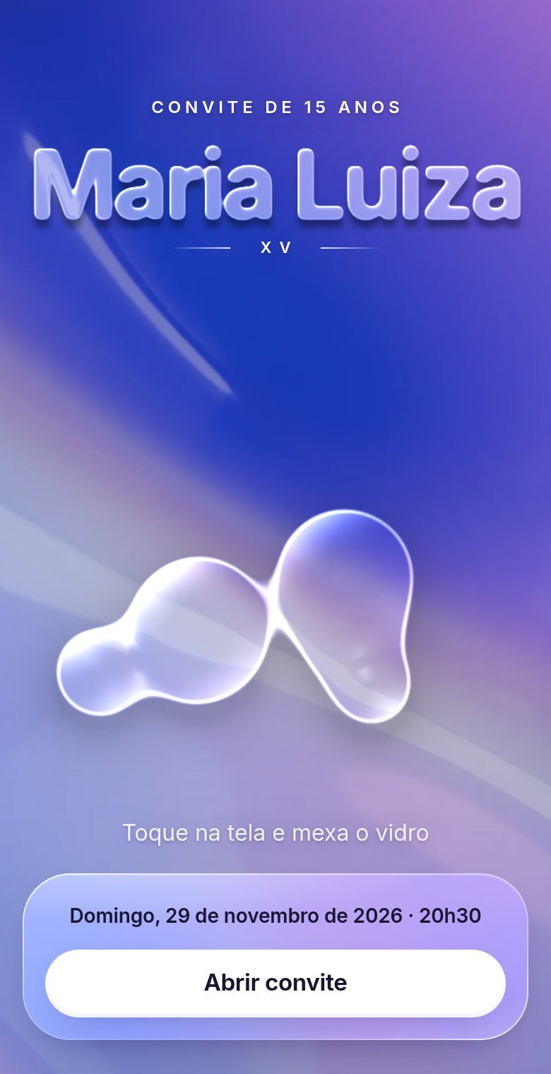 Capa do tema Liquid Glass