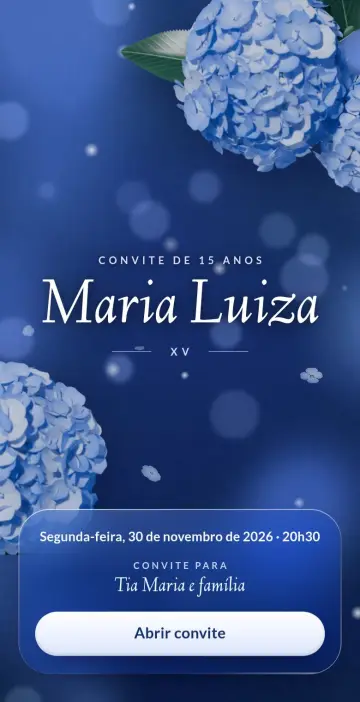Capa do tema Azul na versão Azul royal