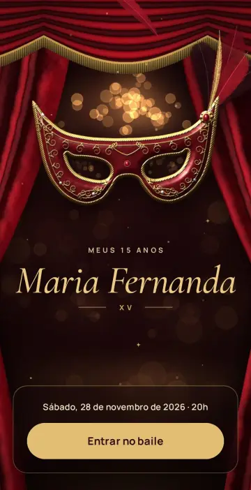 Capa do tema Baile de Máscaras