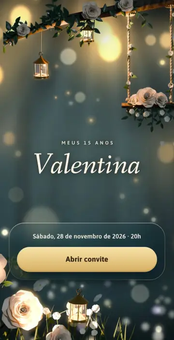 Capa do tema Bosque Encantado na versão Noite das Lanternas