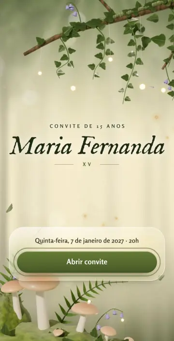 Capa do tema Floresta Encantada
