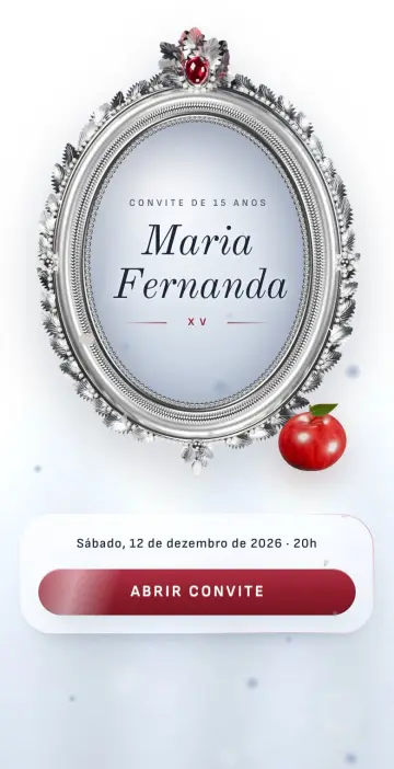 Capa do tema Espelho Encantado na versão Branca como a neve
