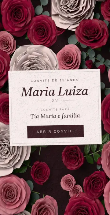 Capa do tema Florais na versão Bordô