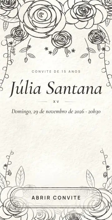 Capa do tema Floral de Linha