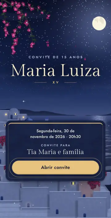 Capa do tema Ilha Grega na versão Noite em Oia