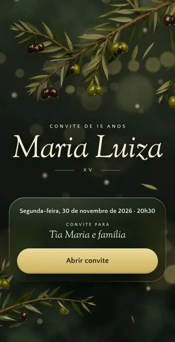Capa do tema Oliveiras na versão Noite no olival
